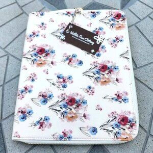 Matilda Jane On The Go Floral Tech Organizer Folio Case